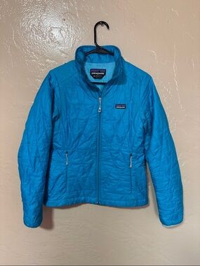 Patagonia Quilted Jacket - Bright Blue